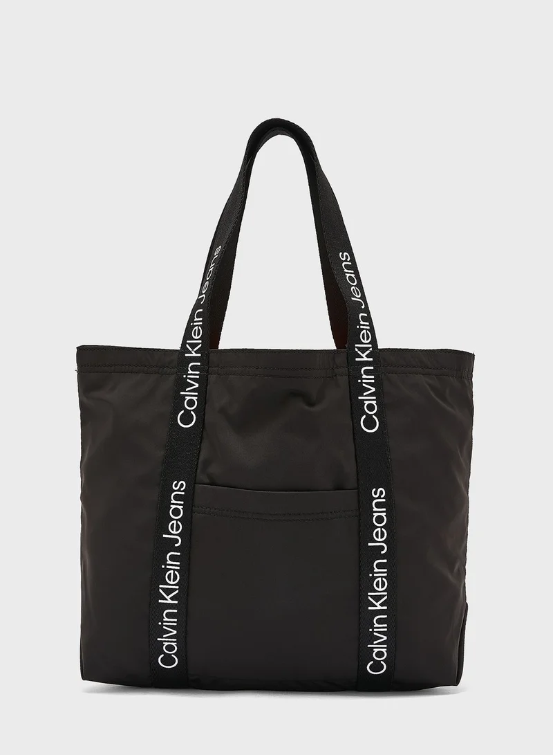 Calvin Klein Jeans Kids Logo Tape Shopper