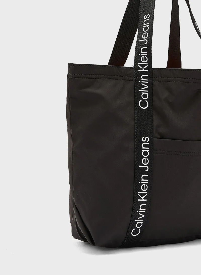 Calvin Klein Jeans Kids Logo Tape Shopper