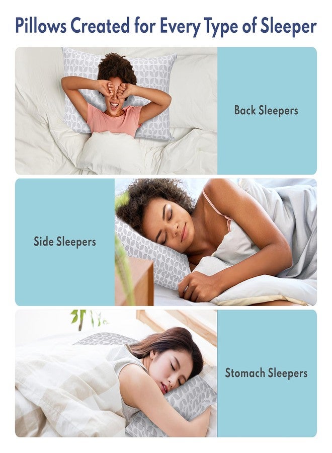 BLISSY Adjustable Memory Foam Pillow with Cooling Technology (Queen Size) - Oeko-TEX & CertiPUR-US - Image 3