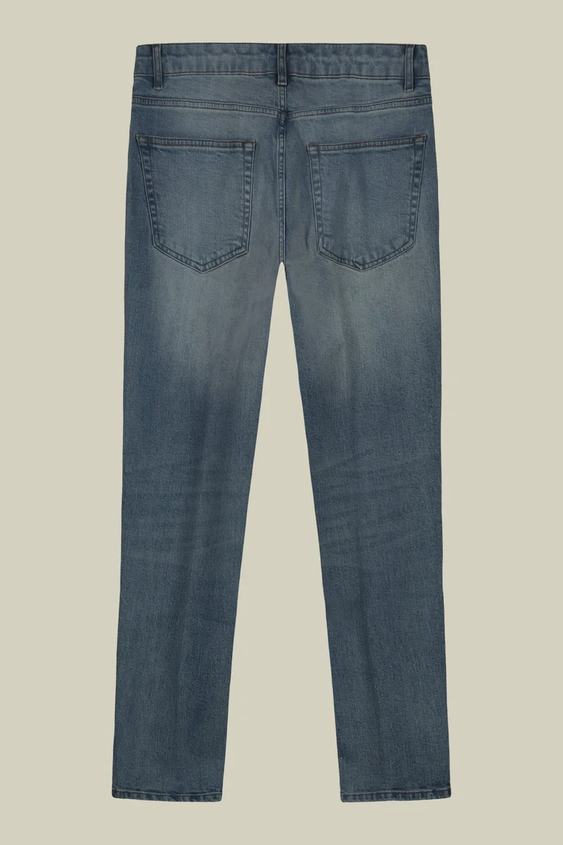 Doppelganger Blue Men's regular fit 5-pocket jeans - LT Denim for Men | Best Price UAE