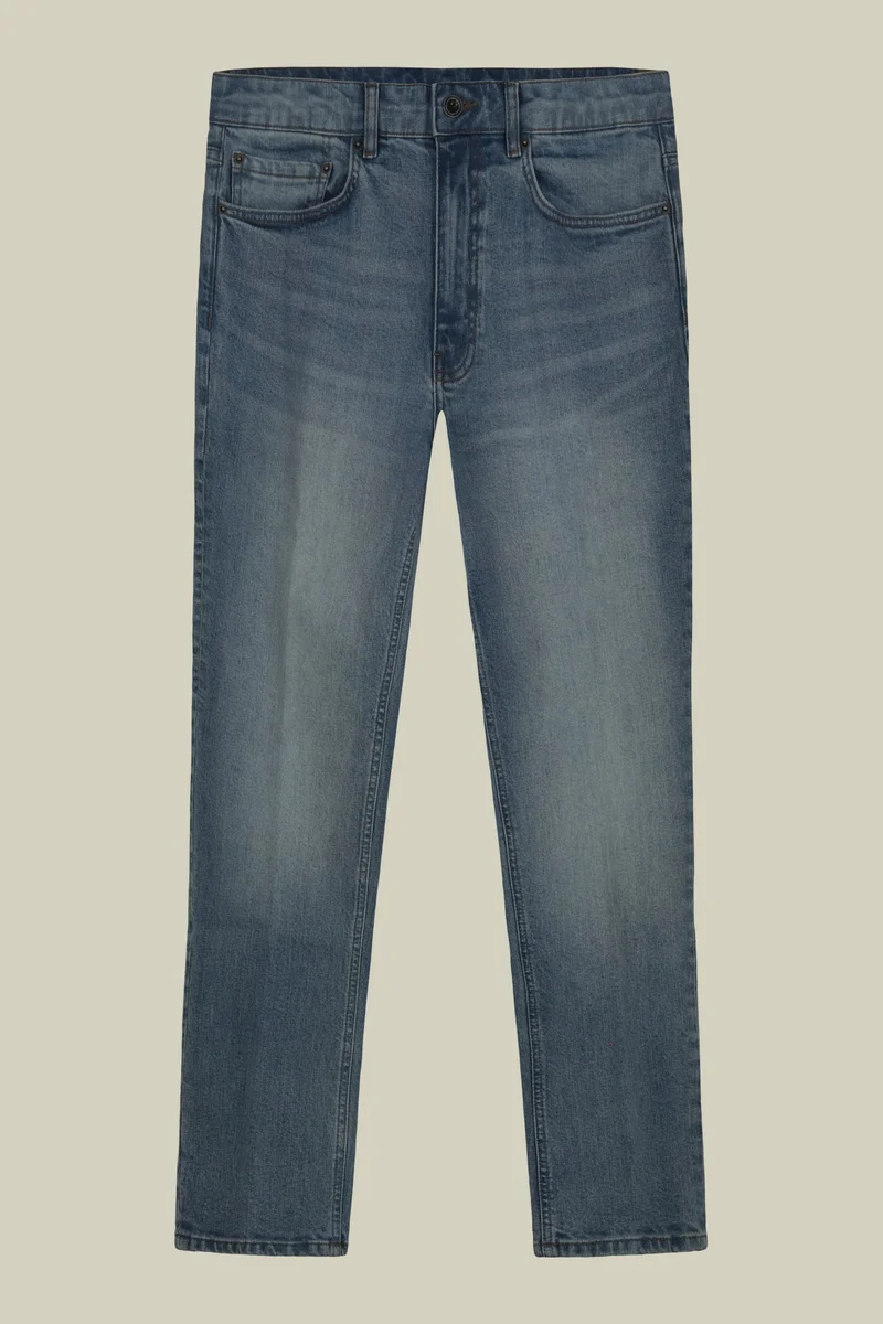 Doppelganger Blue Men's regular fit 5-pocket jeans - LT Denim for Men | Best Price UAE