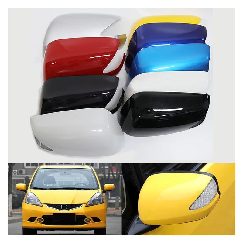 Red Left Side Mirror Cover With Lamp For Car 2008 To 2013 Models 1pcs - Image 3