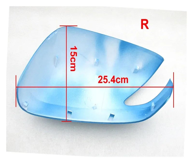 Red Left Side Mirror Cover With Lamp For Car 2008 To 2013 Models 1pcs - Image 4