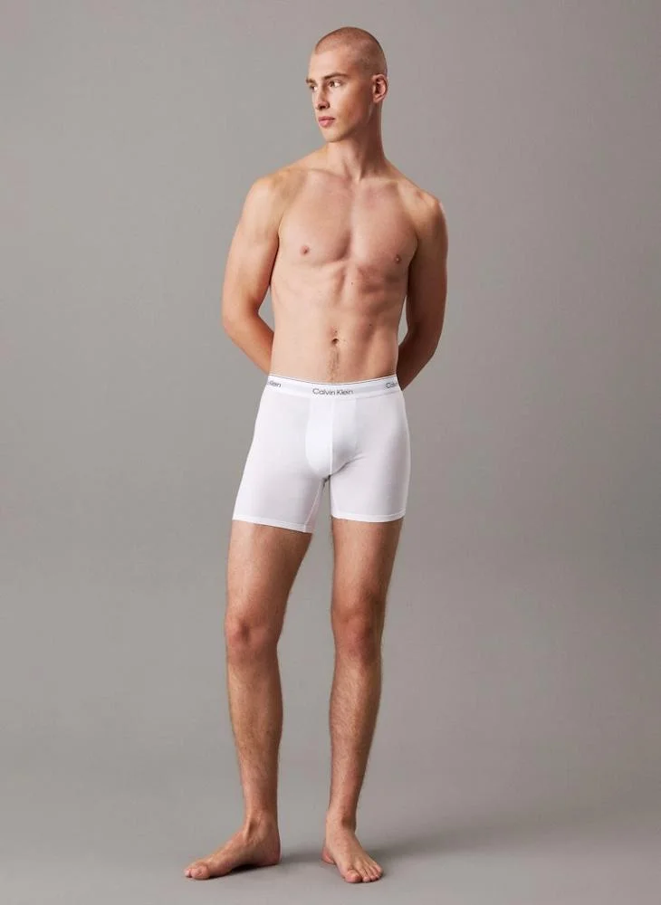 CALVIN KLEIN Icon Cotton Stretch Boxer Brief - 3 Pack