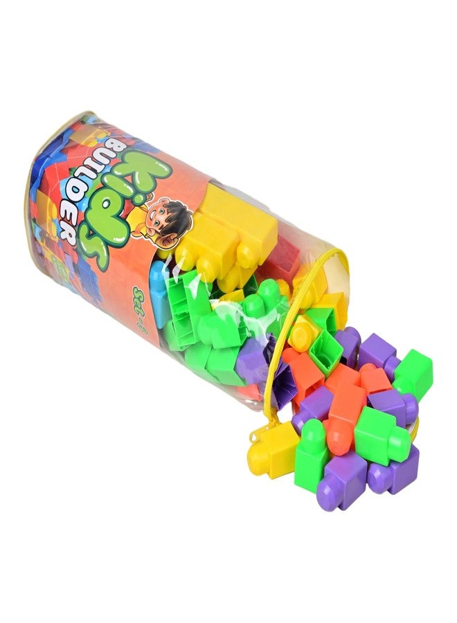 abyz Kids Builder Set-3, Educational Building Blocks, Easy to Hold and Assemble, with Storage Bag, Age 3+ Year - Image 3