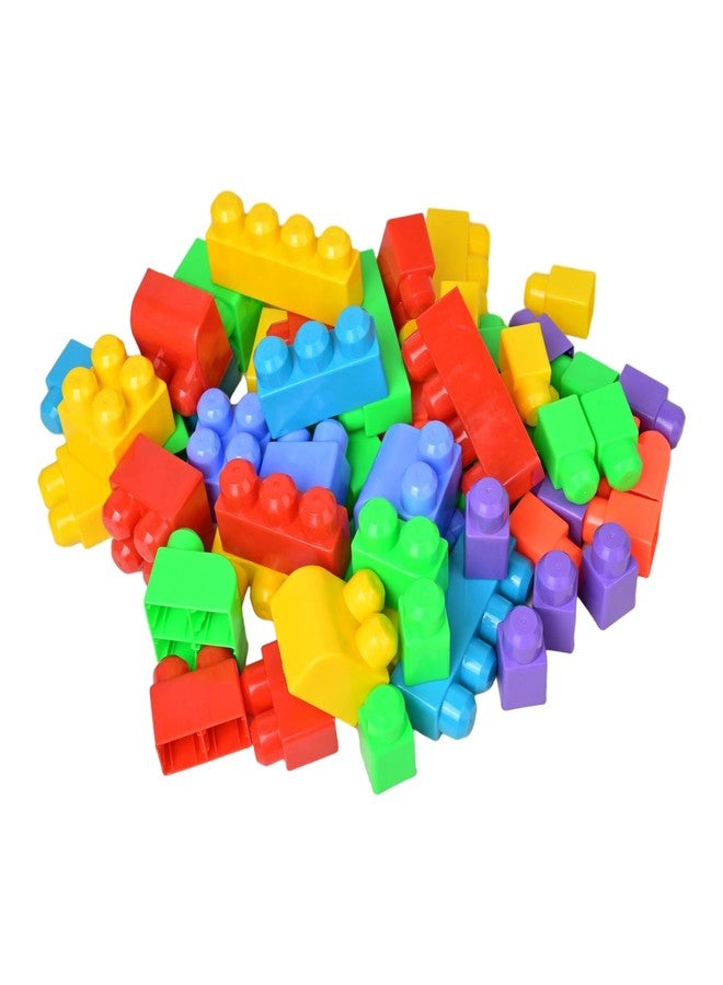 abyz Kids Builder Set-3, Educational Building Blocks, Easy to Hold and Assemble, with Storage Bag, Age 3+ Year - Image 4