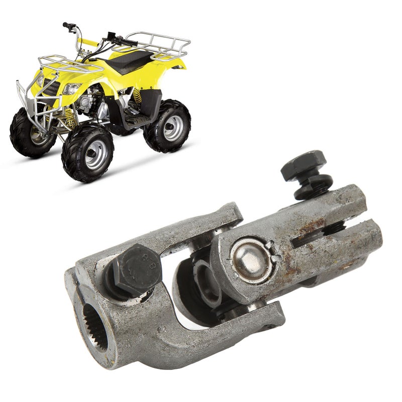 رابط مقود العالمي من فولاذ سبائكي صلب غزير الاستخدام به齿数 30 وفتحة بقطر 14 مم - رابط عمود مقود متطويل الاقتدام للعربات المتنافسة، المركبات الرباعية الدفع (ATVs) والمركبات الرباعية الدفع العملية (UTVs) - Image 3