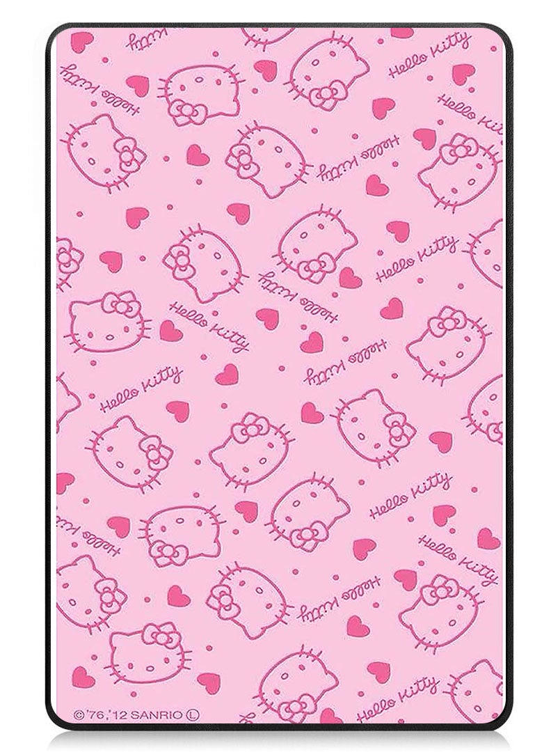 Theodor Protective Flip Case For Xiaomi Redmi Pad SE With Trifold Stand Auto Wake Sleep Shockproof Cover hello kitty tags - Image 1