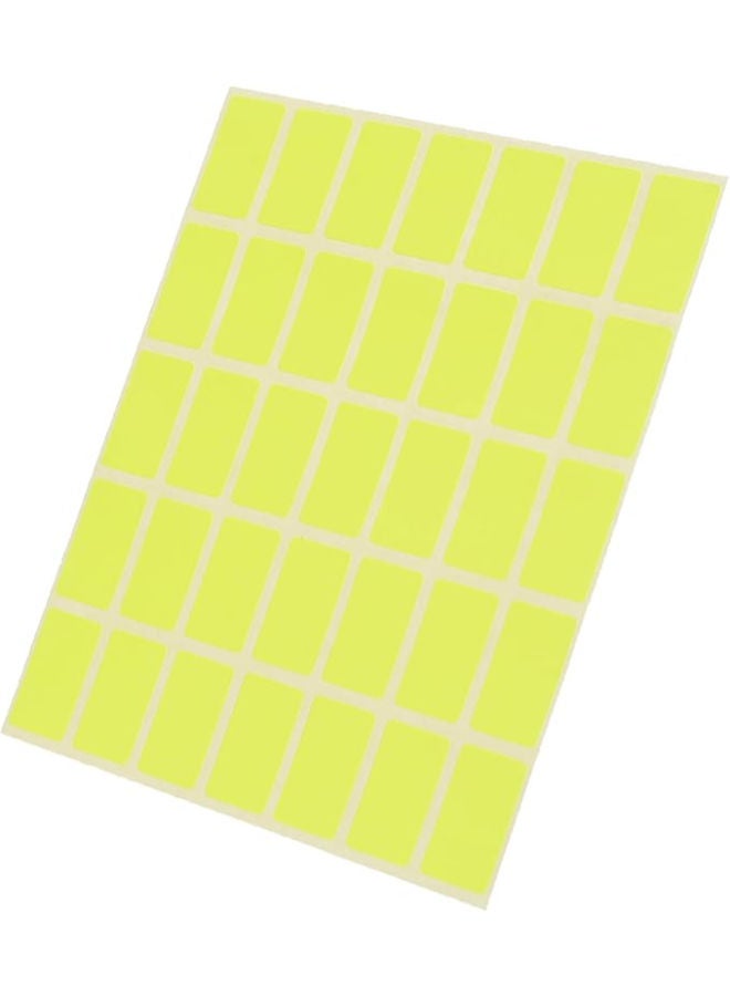 El Manar Bold Medium High-Visibility Adhesive Label Sticker, 18x30 mm With Premium Material Suitable For Home, School And Office - Image 2