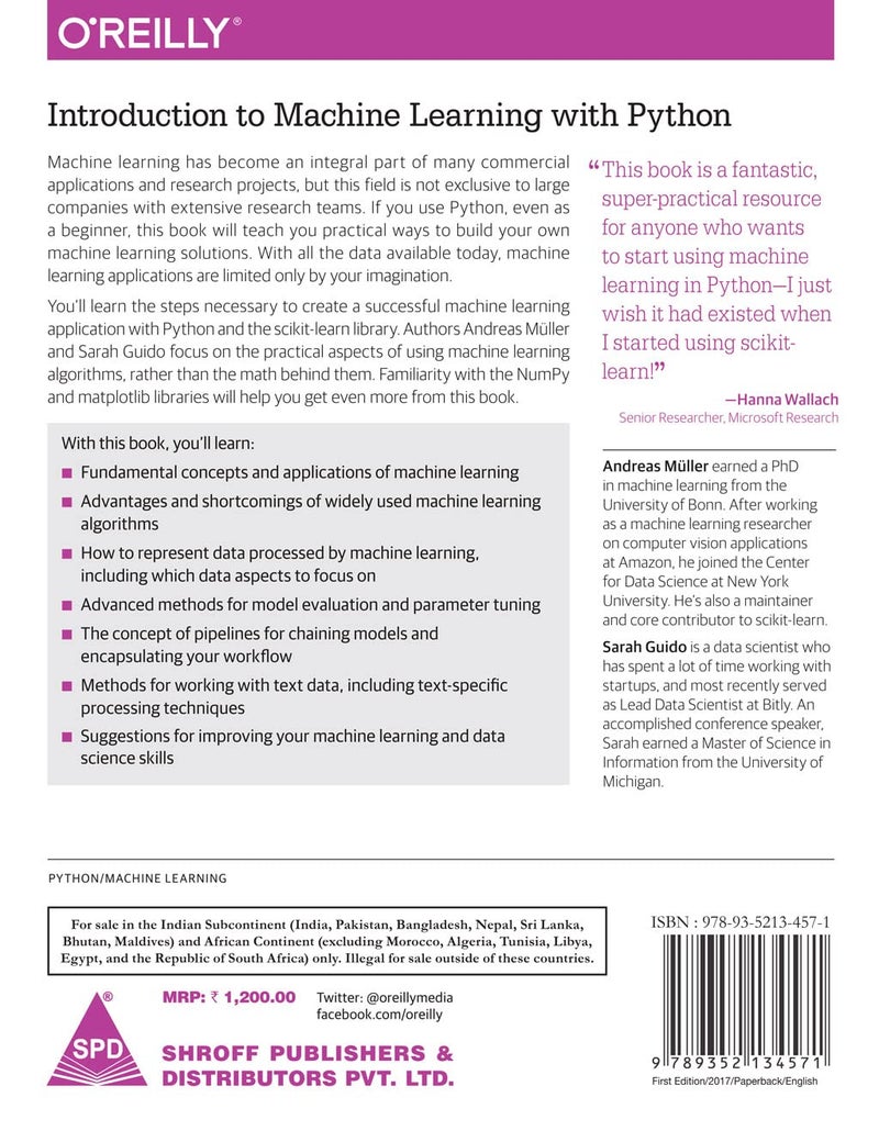 Introduction to Machine Learning with Python: A Guide for Data Scientists (Greyscale Indian Edition) - Image 2