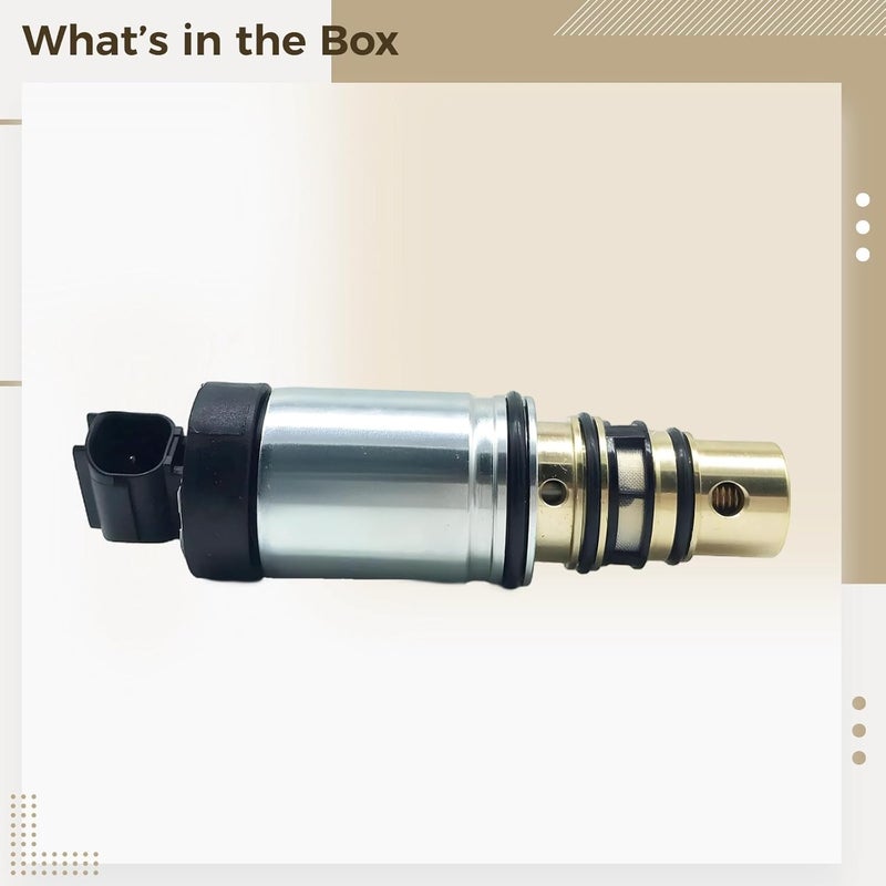 For Tucson 2010-2015, 2011-2015 A/C Compressor Valve, Metal Body, Dual Sealing Rings, Quick Electrical Connection, Simple Installation - Image 5