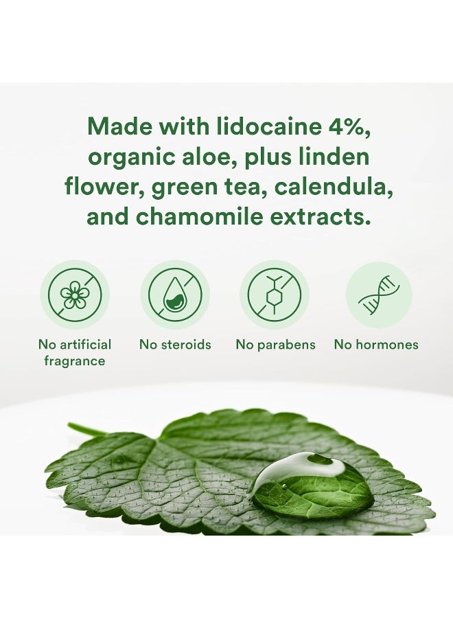 Good Clean Love جل تخفيف الألم والحكة المهبلية مع ليدوكائين 4%، رعاية نسائية سريعة المفعول وتخفيف من الألم والحكة والتهيج، يعزز صحة المهبل، دعم بعد الولادة أو بعد الجراحة، 1 أونصة - Image 3