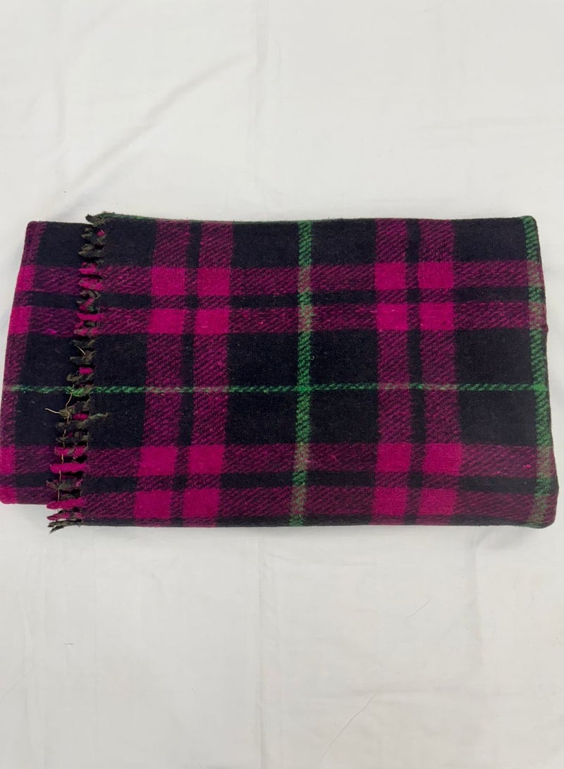 بطانية هندي صوف ابو سعفه نفر مقاس 250*160سم - Image 2