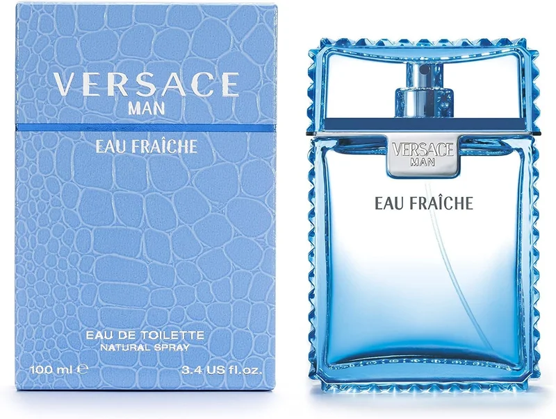 فيرزاتشي Versace Eau Fraiche Eau De Toilette for Men - 100ml 50جرام