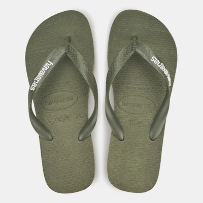 havaianas Men's Top Logo Filete Flip Flops