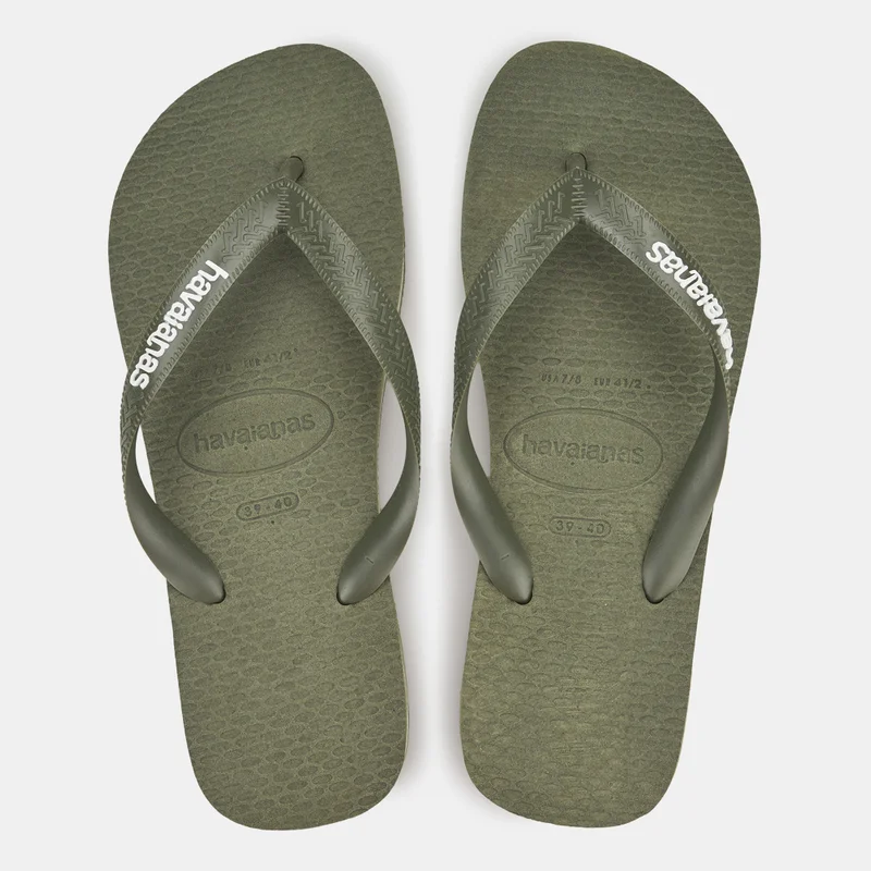 Havaianas Men's Top Logo Filete Flip Flops