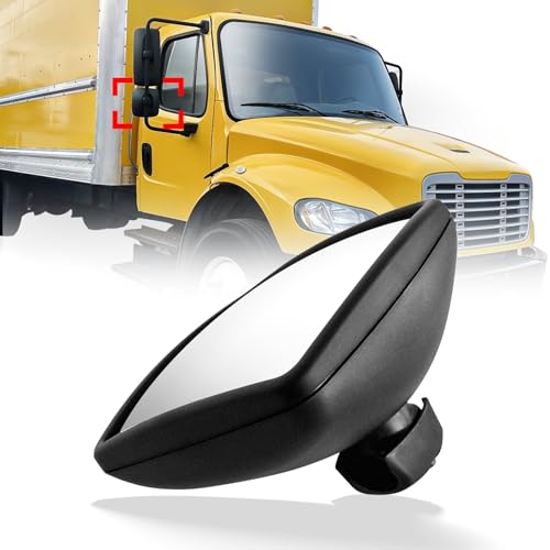 High Soar Rear View Mirror for International 4300, Wide Angle Mirrors for Durastar 4300-8600, Lower Smaller Mirror for 2002-on Workstar Transtar Prostar Lonestar - Image 1