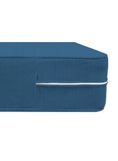 VAS COLLECTIONS VAS COLLECTIONS Premium Cotton Mattress CoverProtector with Zipper ChainProvides All Around Protection with 360 Encasing Double 78x606 inches 6x5 ft Pack of 1 Blue  - Image 4