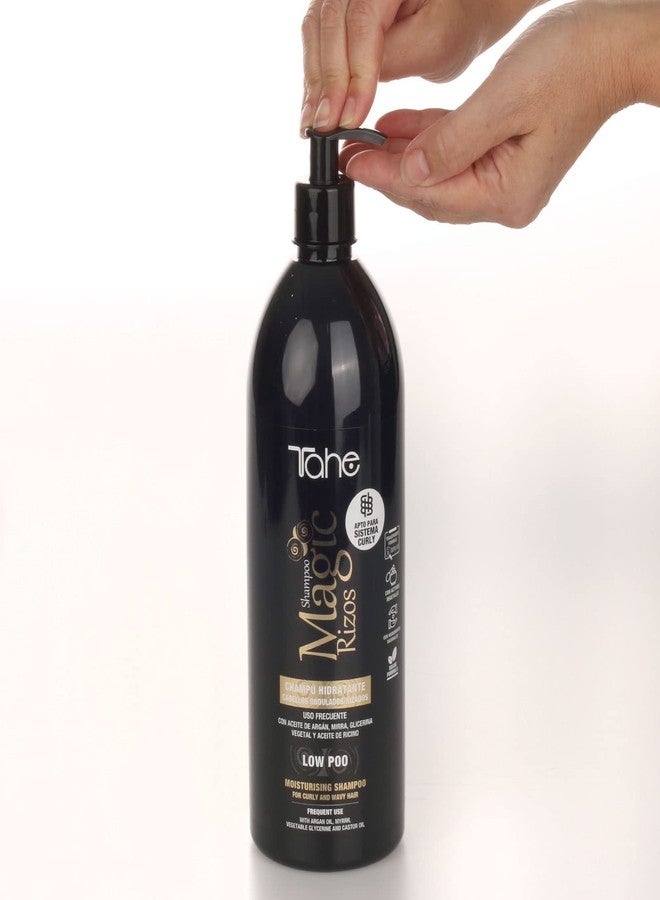 Tahe Magic Rizos Moisturizing Low Poo Shampoo for Curly and Wavy Hair, Suitable for the Curly Method, 1000ml - Image 3