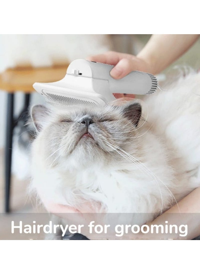 GOLDEN CAT HAIR DRYER, & BRUSH IN ONE PET CAT, COMFORTABLE HAIR COMB,DOG PET, HAIR-PULLING DRYER BLOWING COMBING QUICK-DRYING,COMB, BRUSH, - Image 3