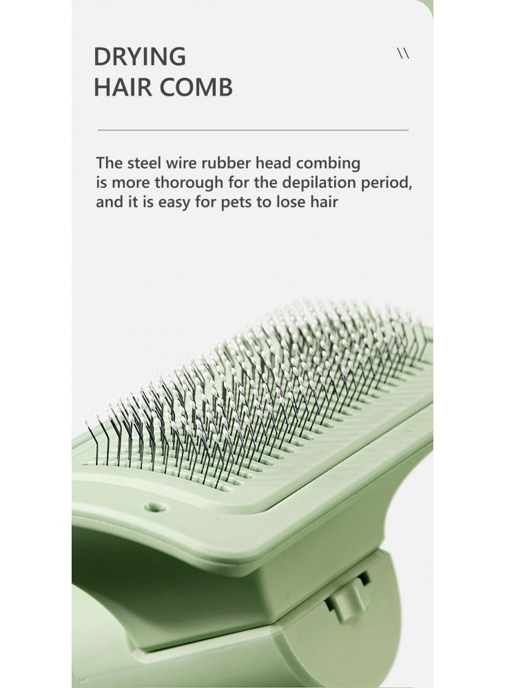 GOLDEN CAT HAIR DRYER, & BRUSH IN ONE PET CAT, COMFORTABLE HAIR COMB,DOG PET, HAIR-PULLING DRYER BLOWING COMBING QUICK-DRYING,COMB, BRUSH, - Image 4