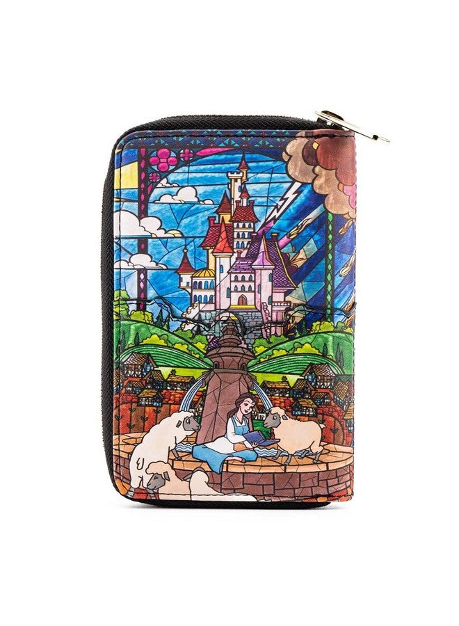 Loungefly محفظة بيل من سلسلة قلاع الأميرات ديزني مصنوعة من الجلد الصناعي - Image 4