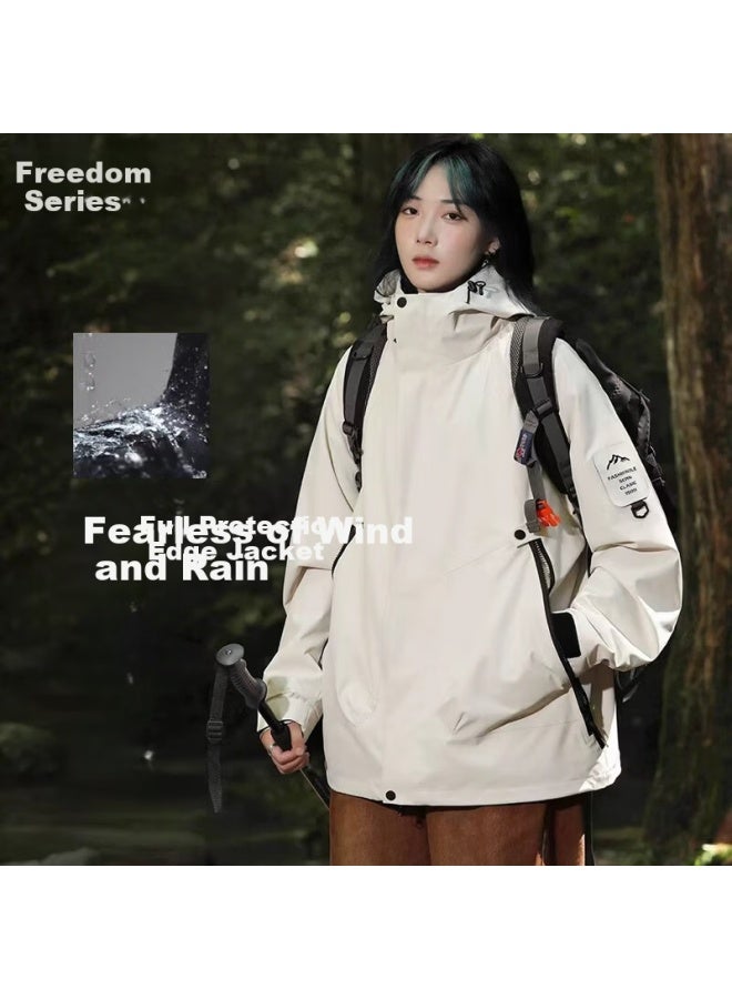 Liberal Ziyouxi Women's Softshell Jacket  Autumn New Outdoor Windproof Waterproof Mountaineering Travel Cycling Uni Single-layer Coat - Image 1