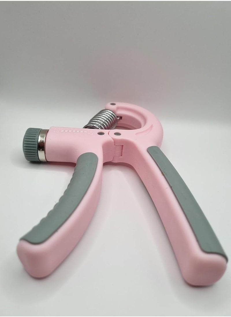 Generic Hand Exerciser Grip for Women Hand Muscle Strengthener Grip Strength Control Reduce and Increase Resistance Pink Color  - Image 2