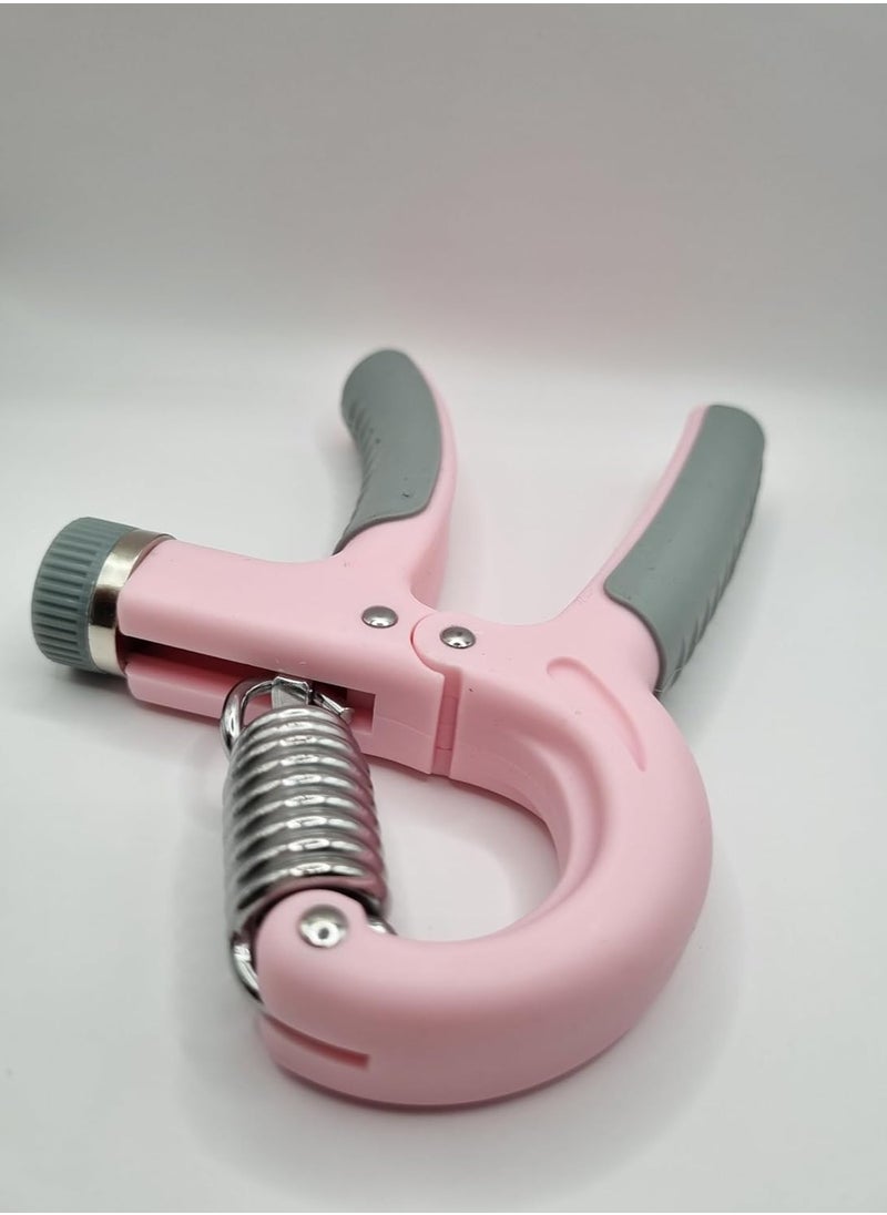 Generic Hand Exerciser Grip for Women Hand Muscle Strengthener Grip Strength Control Reduce and Increase Resistance Pink Color  - Image 3