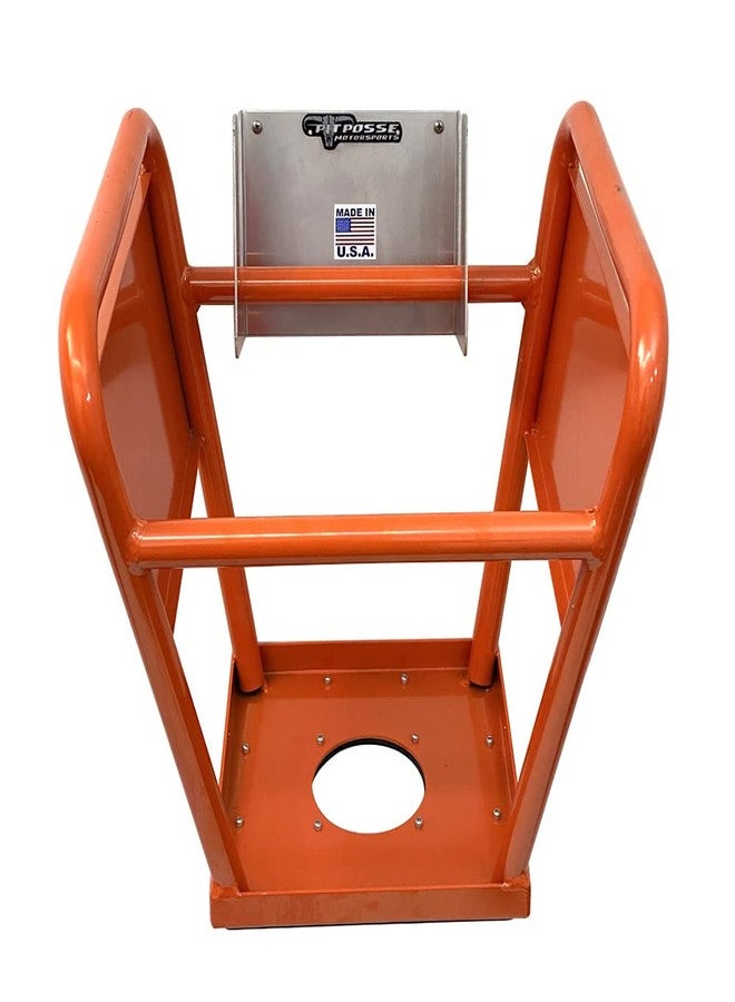 Pit Posse PP3105 Motorcycle Dirt Bike Stand Holder Hook Enclosed Race Trailer Garage Shop - Made in USA - Aluminum Dirtbike MX Stand Hanger Organizer - Image 2