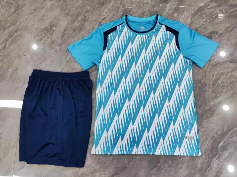 Game Training Uniforms, Sports Team Children'S And Adults' Same Style Jerseys, Quick-Drying Mesh Breathable Patterned Football Uniforms - Image 1