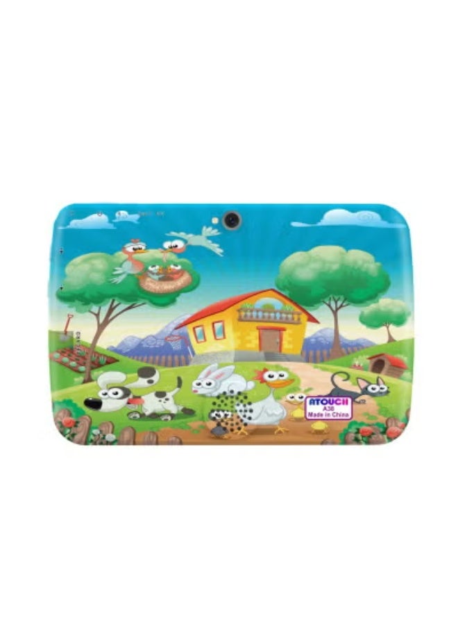 أتتش A38-3 7-Inch Kids Tablet – Android Early Learning Tab with 8GB RAM, 256GB ROM, 5G WiFi, Incell Touch Display, Dual Camera, Preloaded Educational Apps & Silicone Protective Cover – Picture Tab - Image 2