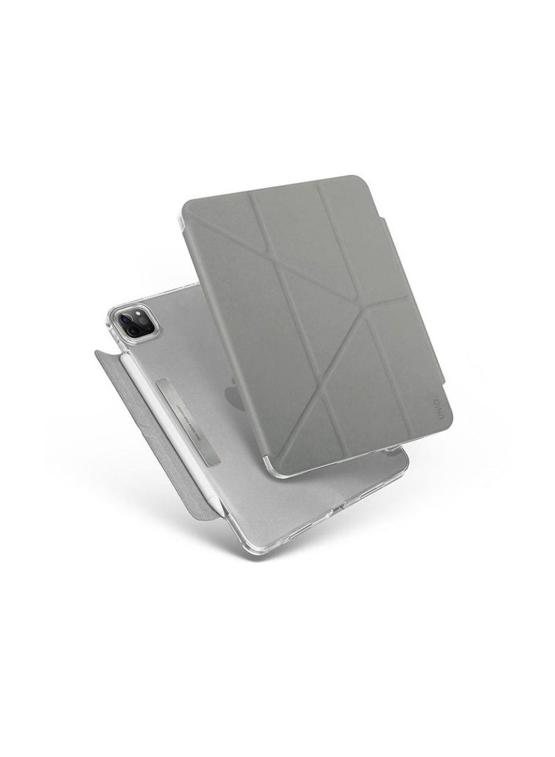 ACLIX UNIQ CAMDEN iPad Pro 11″ (2021/2020) / iPad Air 4 10.9″ (2020) Antimicrobial Case – Fossil (Grey)