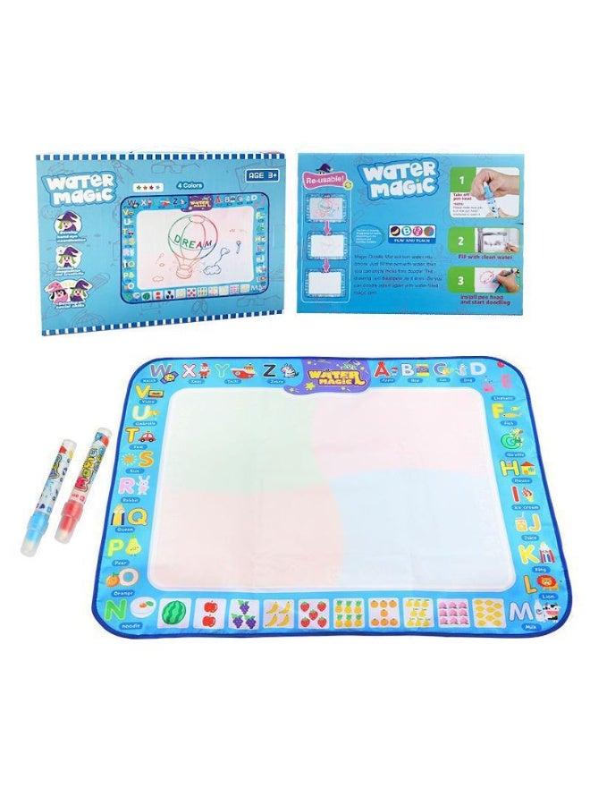 ماء سحري كبير رسم حصيرة مع اثنين من أقلام الرصاص 98 × 75 - Image 3