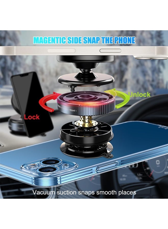 بولوز حامل هاتف للسيارة، حامل هاتف مغناطيسي قوي للغاية، حامل هاتف سيارة بسيط، حامل هاتف سيارة متعدد الوظائف - Image 3