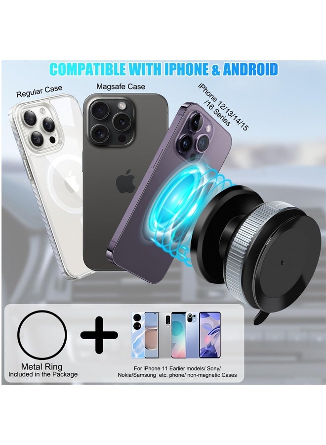 بولوز حامل هاتف للسيارة، حامل هاتف مغناطيسي قوي للغاية، حامل هاتف سيارة بسيط، حامل هاتف سيارة متعدد الوظائف - Image 4