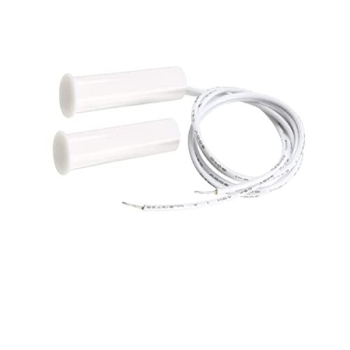 Lagogia RC-35 NC Recessed Wired Security Window Door Contact Sensor Alarm Magnetic Reed Switch, for Home Security and Burglar Alarm Systems, Sets of 5, White - Image 4