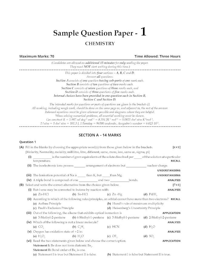 Oswaal ISC 20 Combined Sample Question Papers | Class 11 | Science Stream | Phy | Chem | Bio | Math | Eng 1 | Eng 2 | For 2025 Exam