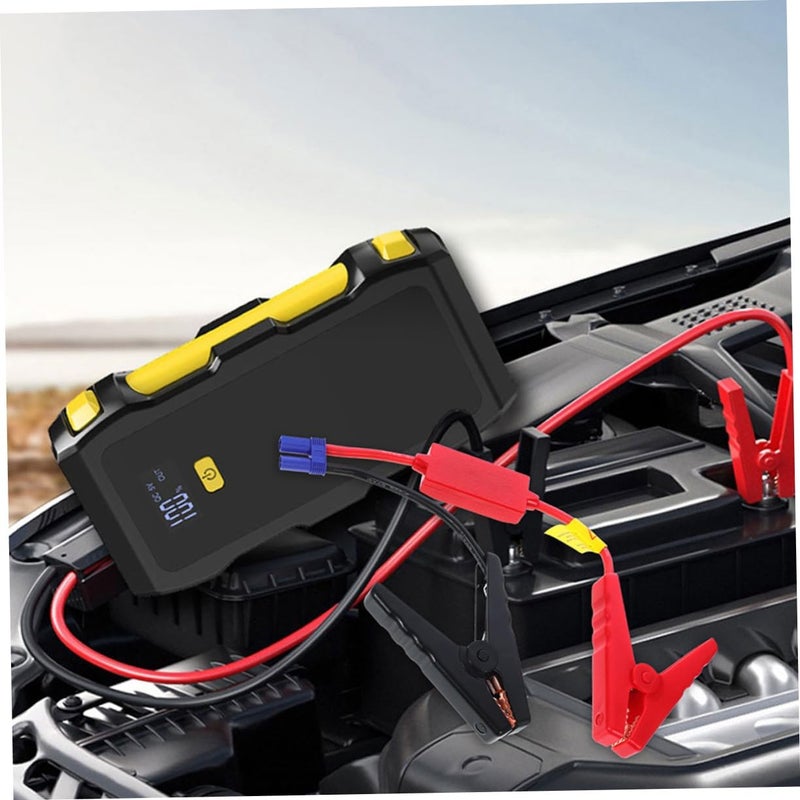 ABOOFAN 2pcs Smart Car Battery Clamps Intelligent Protection Heavy-Duty Jumper Cables for Portable Jump Starter Automotive Booster Cables for Safe Performance - Image 5