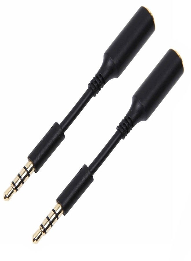 Accessonico 2 Pack Headphone Jack Adapter Android Phone Ultra Slim Audio Extender Replacement for Life Proof 3.5 mm Short Extension Cable AUX Skinny Dongle Compatible with Lifeproof - Image 2