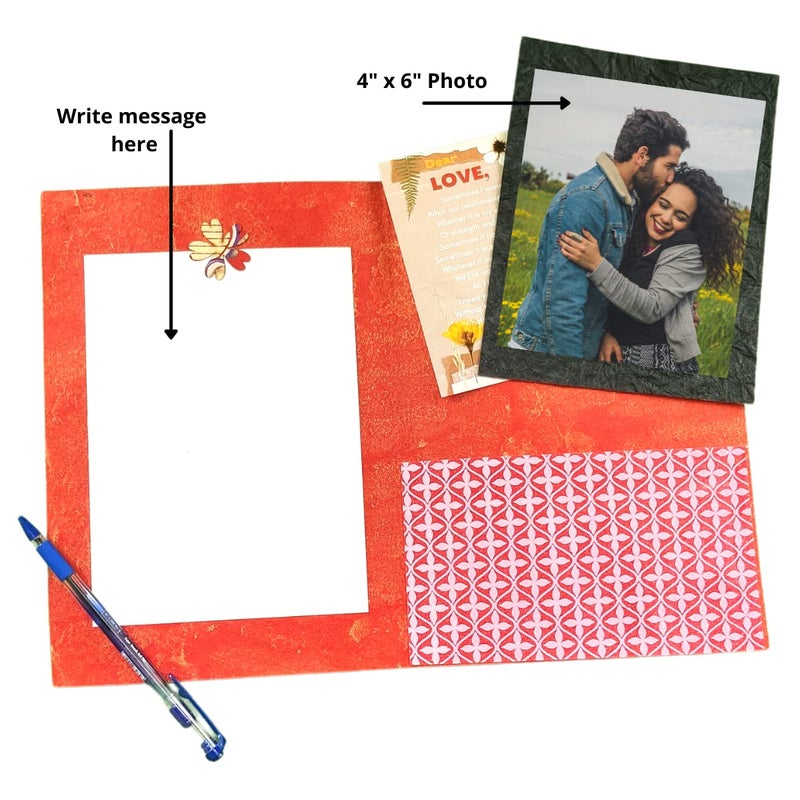 Generic Natal Crafts handmade Happy Birthday love greeting card for your loving husband/wife/boyfriend/girlfriend/fiance/fiancee | Special happy birthday gift for love (card size: 7 inch x 10 inch) 1 Piece  - Image 5
