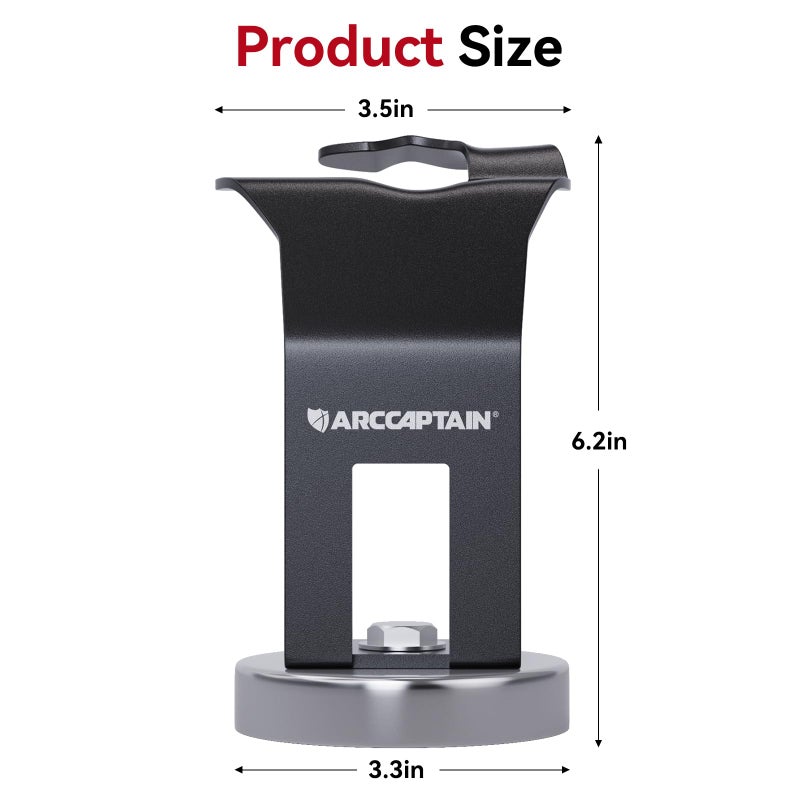 ARCCAPTAIN MIG Welding Torch Holder,Strong Magnetic Base Welding Stand for MIG Gun Torch Strings - Image 5