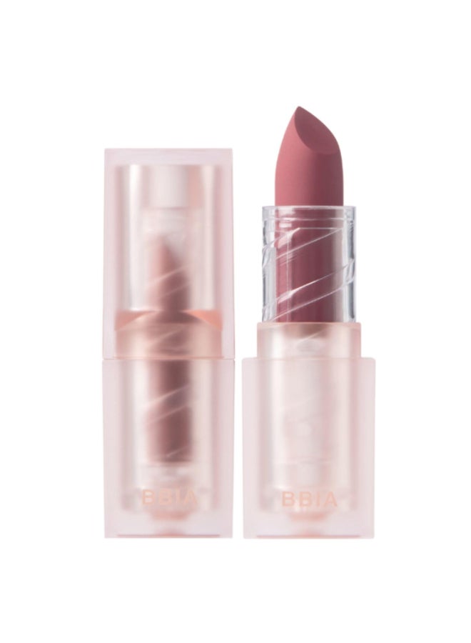 BBI@ BBIA BBIA Last Powder Lipstick Series2 Powder Matte Lipstick Full Coverage NonDrying Matte Finish Weightless Velvet Texture LongLasting Lip Makeup MLBB Vegan Korea Lip Makeup 08 EARL GREY - Image 2