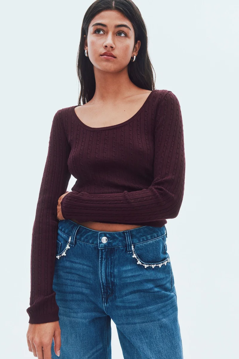 H&M Cable-knit jumper