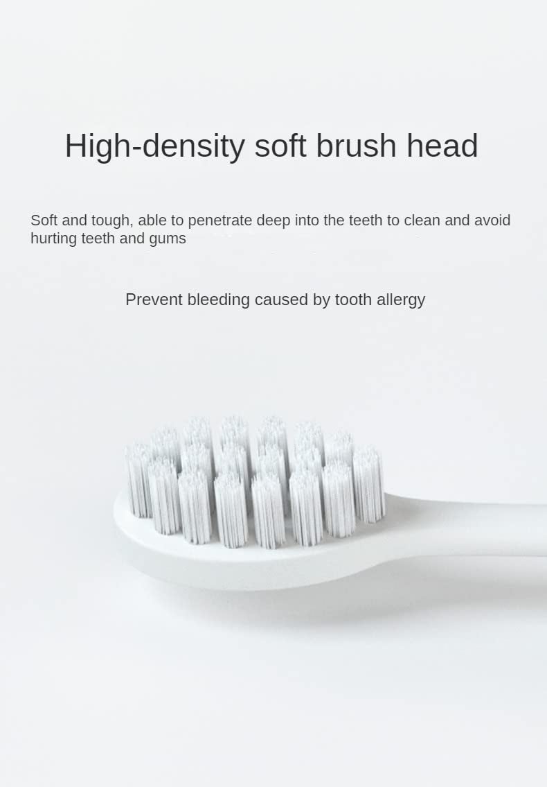 AUSHA Black Smart Electric Toothbrush for Men & Women – Sonic Vibrating Automatic Toothbrush for Adults Rechargeable, 5 Modes, Smart Timer, Waterproof, 60-Day Battery Life, 2 Extra Brush Heads - Image 3
