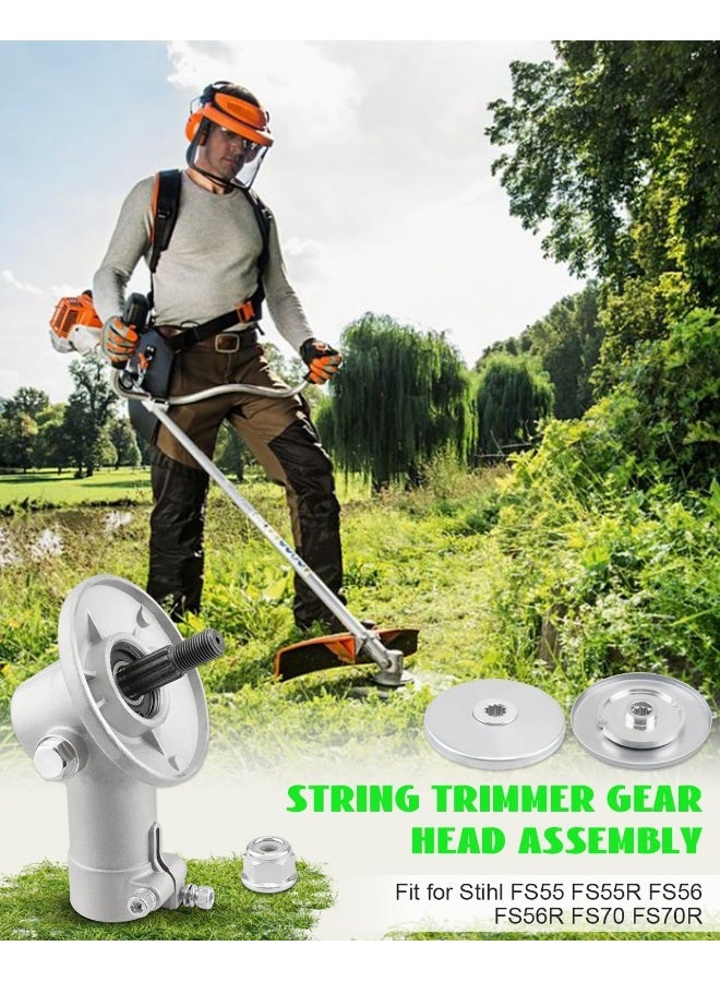 YUANTUO String Trimmer Gear Head Assembly Fit For Stihl Brushcutter  - Image 2