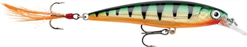 Rapala X-Rap Jerkbait XR10 Fishing Lure - Perch Color, Size 4