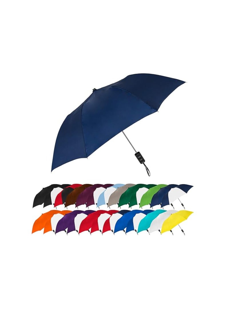 NXT The 42" Arc Heather Spectrum Auto-Open Folding Umbrella, Sturdy Metal Shaft - Image 1