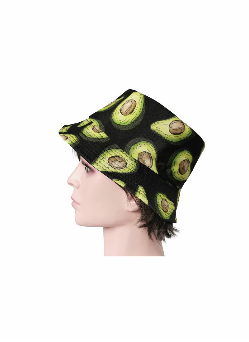 SYOSI - Unisex Print Double Side Wear Reversible Bucket Hat - Image 1