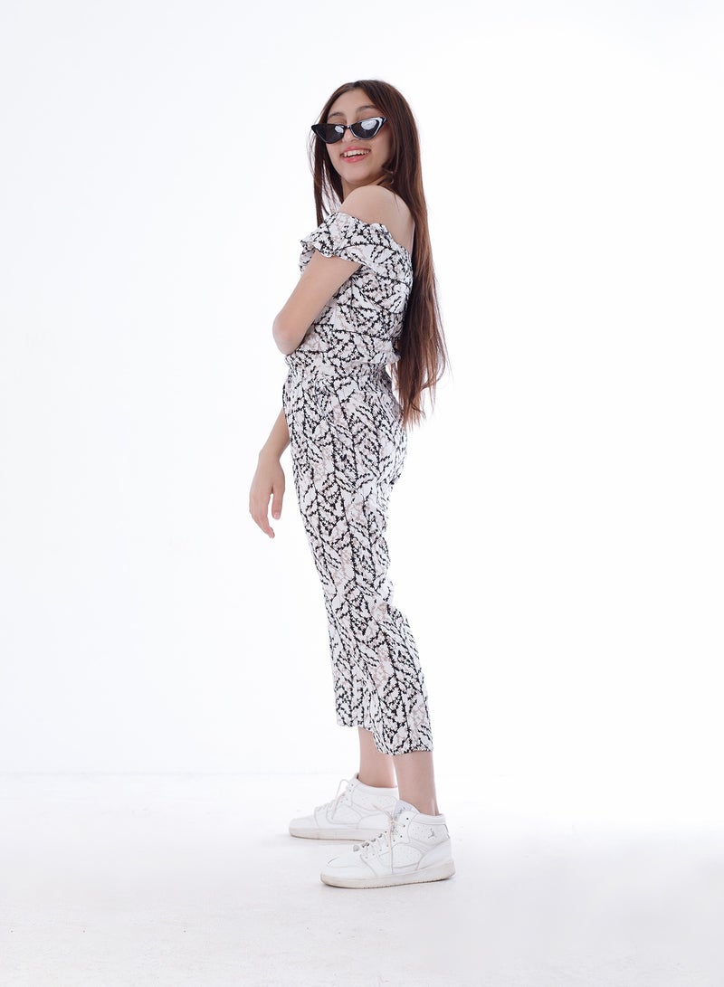 BEBO Girls Summer Jumpsuit  - Image 2